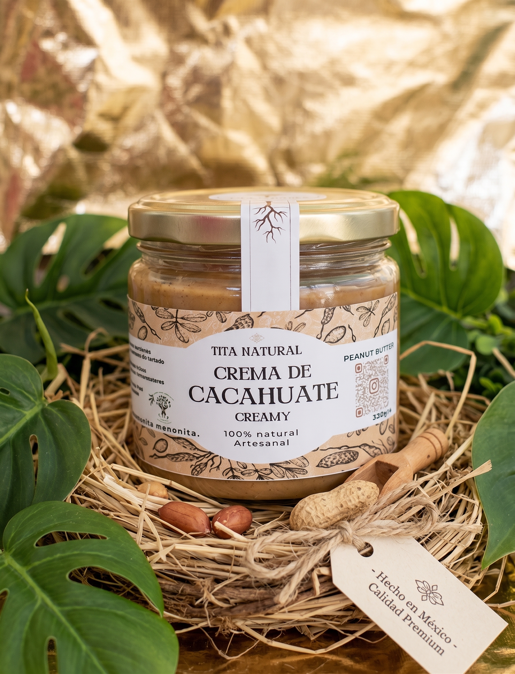 Crema de Cacahuate